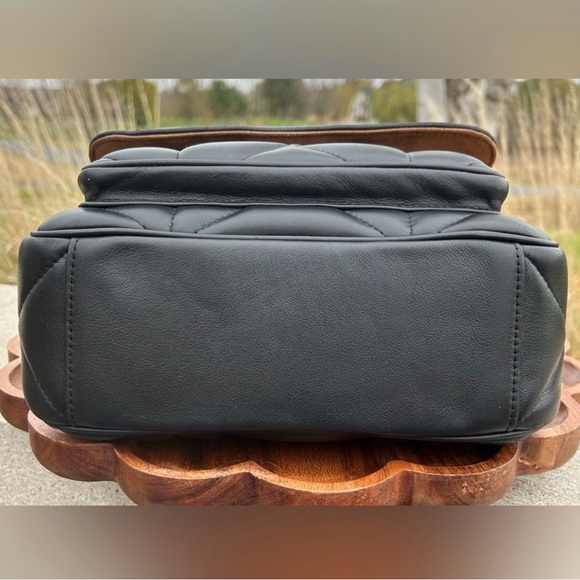 Coach Klare 25 Black Puffy Diamond Quilted Crossbody Black Quilted Crossbody Bag - Picture 11 of 11